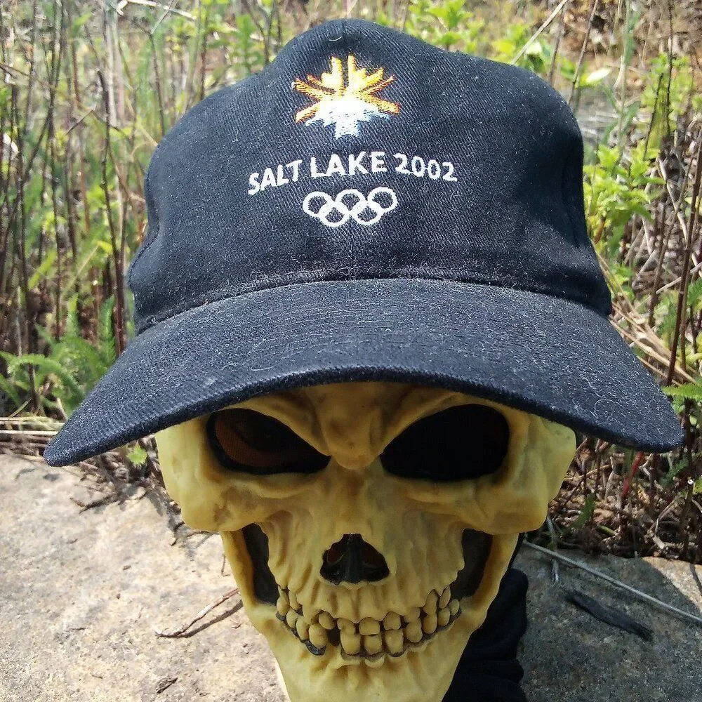 Vintage Winter Olympics Salt Lake City 2002 Snap Back Hat Cap